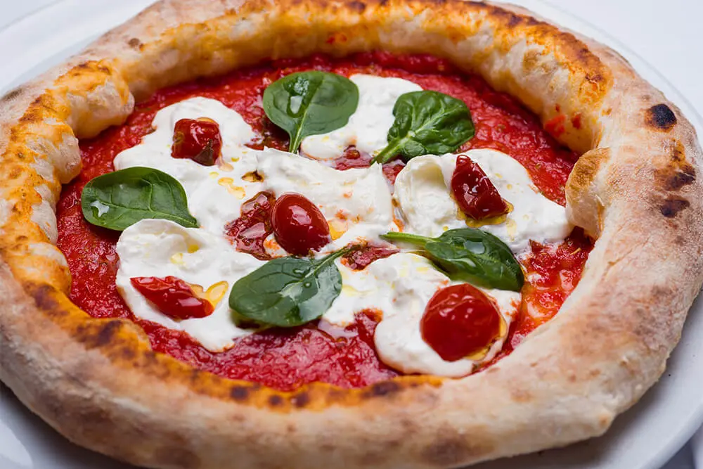 Pizza margherita senza glutine - Celiachia Milano