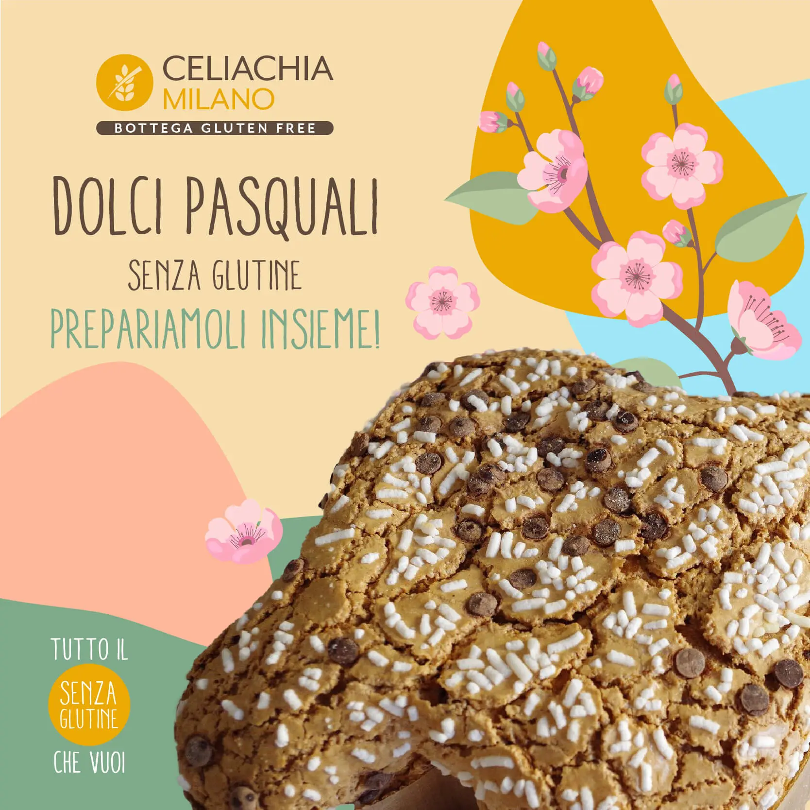 Dolci pasquali senza glutine - Celiachia Milano