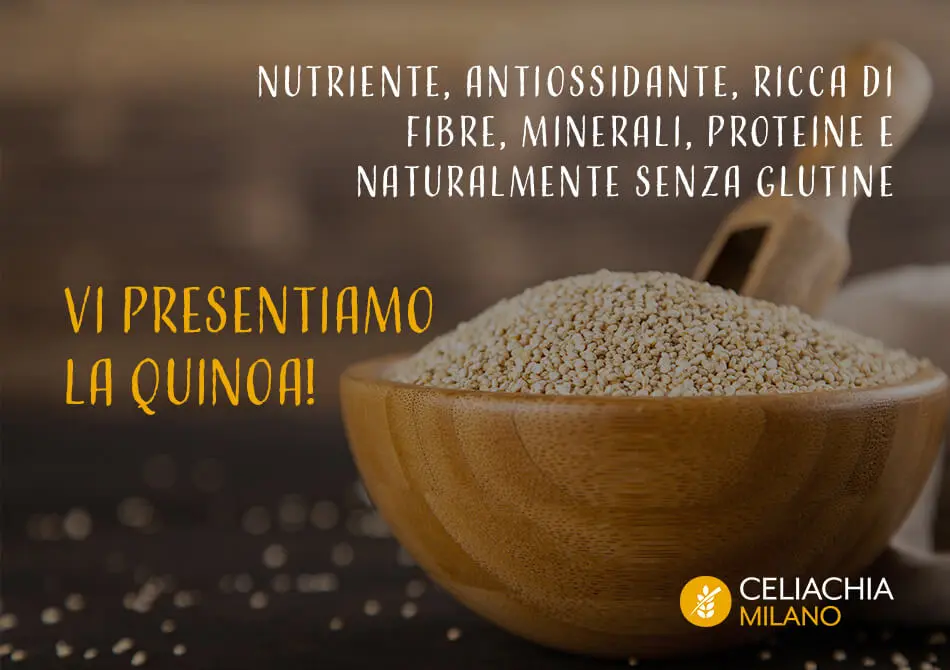 Quinoa prodotto senza glutine - Celiachia Milano