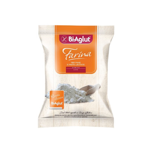 Biaglut_Farina per pane e paste lievitate senza glutine | Celiachia Milano