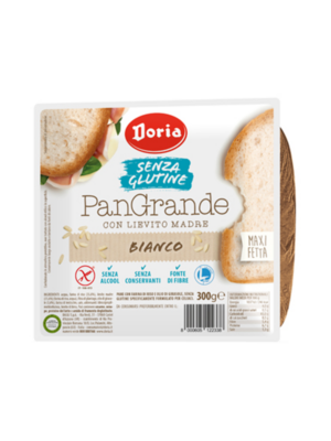 Doria PanGrande con lievito madre pane bianco senza glutine - Celiachia Milano