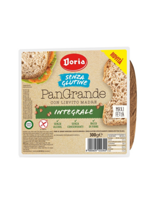 Doria PanGrande con lievito madre pane integrale senza glutine - Celiachia Milano