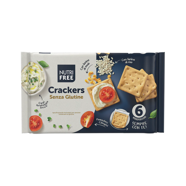 Crackers Senza Glutine NUTRIFREE 33,4gx6 | Celiachia Milano