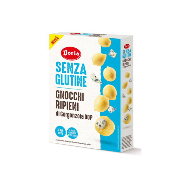 doria gnocchi di patate ripieni al gorgonzola senza glutine - celiachia milano