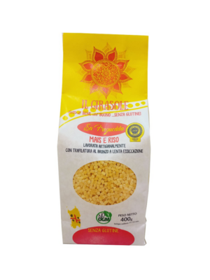 il girasole la freguedda - fregula di mais e riso senza glutine - celiachia milano