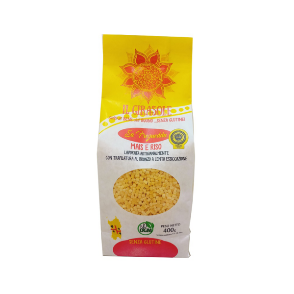 il girasole la freguedda - fregula di mais e riso senza glutine - celiachia milano