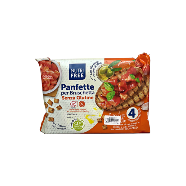 Nutri Free Panfette per bruschette senza glutine - Celiachia Milano