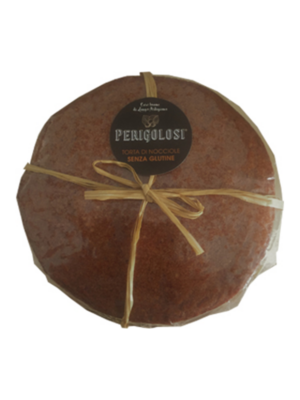 Torta Senza Glutine Nocciole PERIGOLOSI 250g | Celiachia Milano