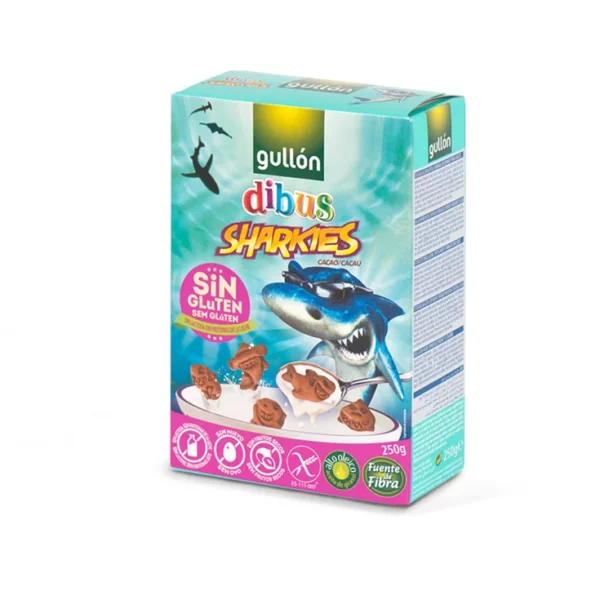 GULLON BISCOTTI CACAO SQUALI - immagine 2