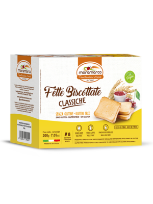 MoraMarco Fette biscottate Classiche senza glutine | Celiachia Milano