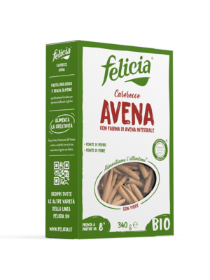 felicia casarecce caon farina di avena integrale senza glutine - celiachia milano