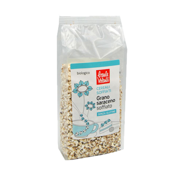 baule volante cereali soffiati grano saraceno soffiato - celiachia milano