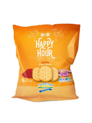 Crackers Senza Glutine Paprika HAPPY FARM HAPPY HOUR