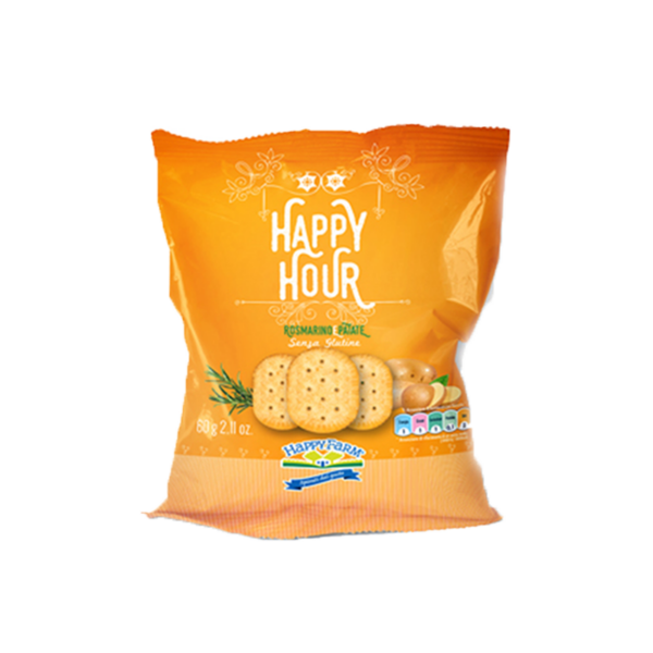 Crackers Rosmarino Patate HAPPY FARM HAPPY HOUR