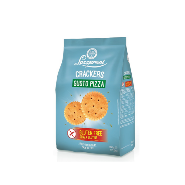 Crackers Senza Glutine Pizza LAZZARONI | Celiachia Milano