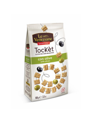Tockèt con Olive LE VENEZIANE 100g | Celiachia Milano