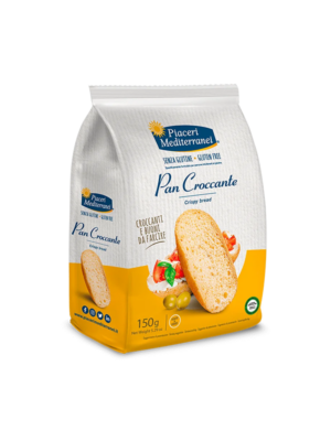 Pan Croccante senza Glutine Piaceri Mediterranei | Celiachia Milano