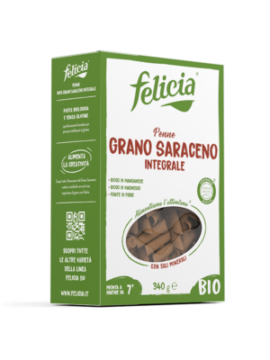 felicia penne grano saraceno integrale - celiachia milano