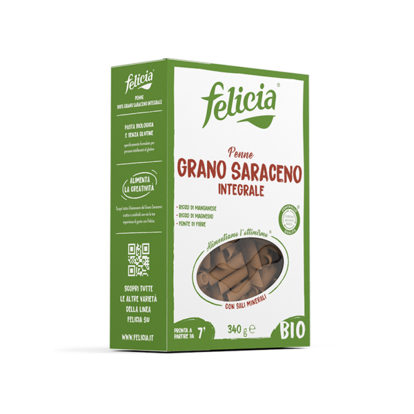 felicia penne grano saraceno integrale - celiachia milano