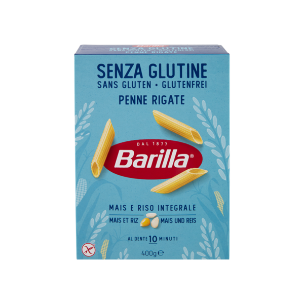 barilla penne rigate senza glutine - celiachia milano