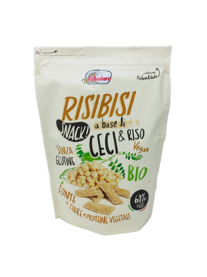 Mini Grissini Ceci e Riso RISIBISI Senza Glutine | Celiachia Milano