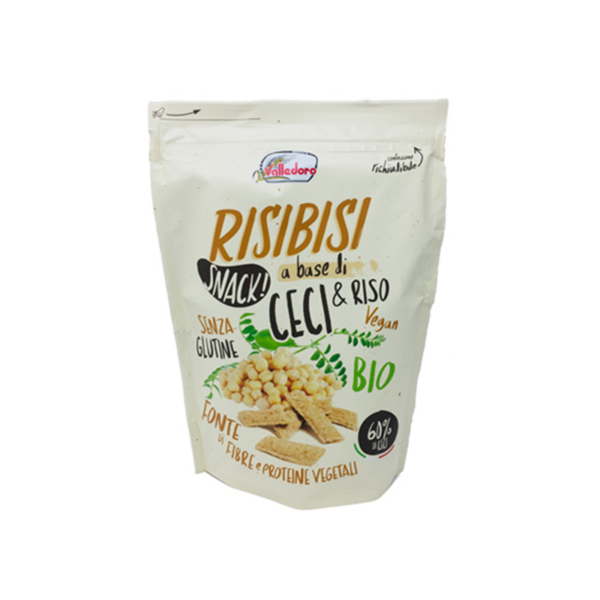 Mini Grissini Ceci e Riso RISIBISI Senza Glutine | Celiachia Milano