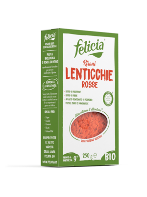 felicia risoni lenticchie rosse senza glutine - celiachia milano