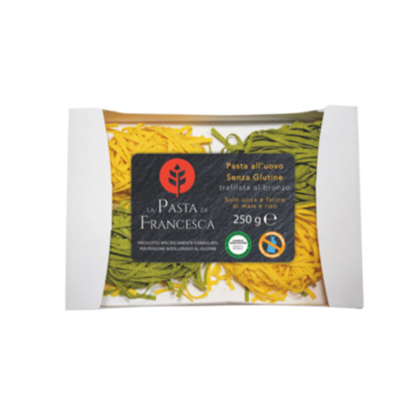 la pasta di francesca pasta senza glutine fettuccine all' uovo paglia e fieno - celiachia milano