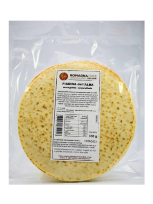 Romagna Free piadina dell'alba senza glutine e senza lattosio - celiachia milano
