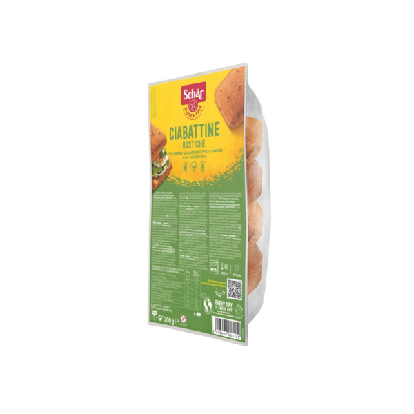 Schar Ciabattine Rustiche con grano saraceno senza glutine - Celiachia Milano