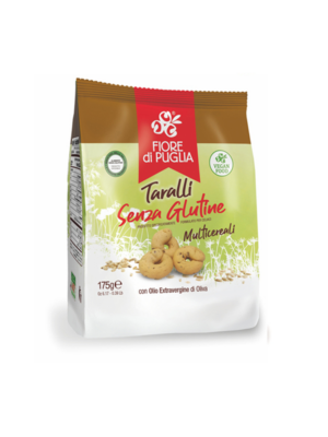 Fiore di Puglia Taralli Senza Glutine Multicereali - Celiachia Milano