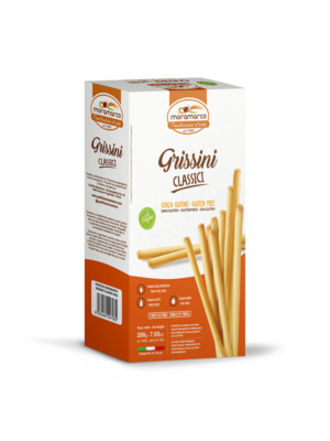 Moramarco Grissini classici senza glutine - Celiachia Milano