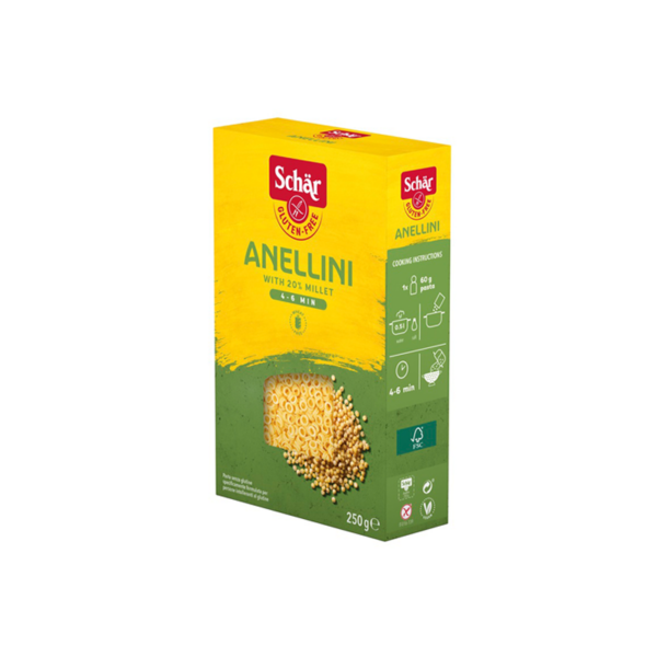 anellini schar senza glutine - celiachia milano