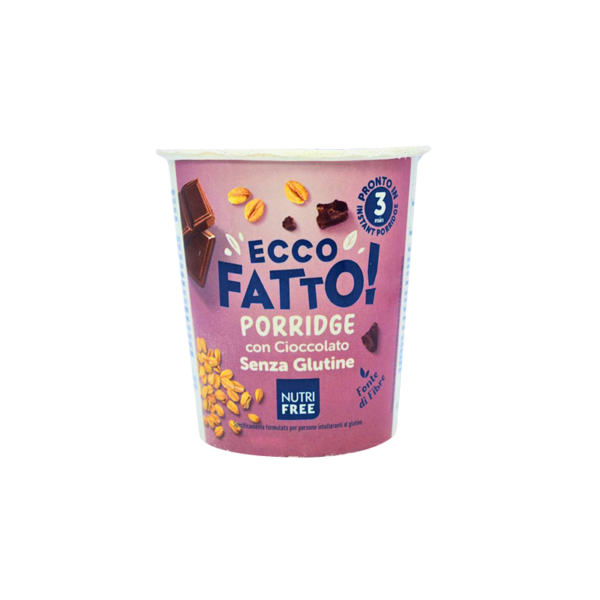 NUTRIFREE ECCO FATTO PORRIDGE CON CIOCCOLATO 50G