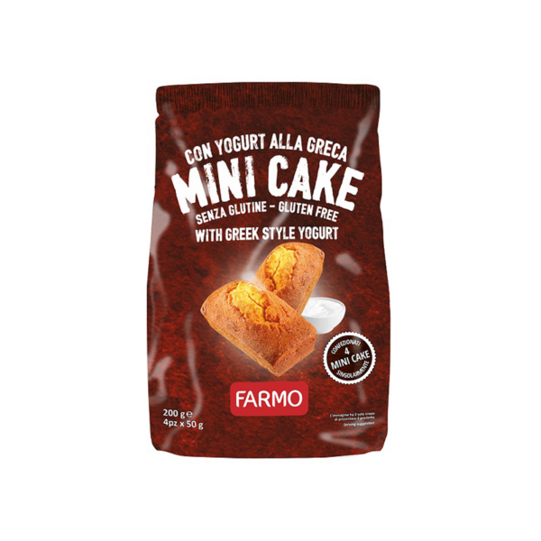 Farmo Choco Mini cake con yogurt alla greca senza glutine | Celiachia Milano
