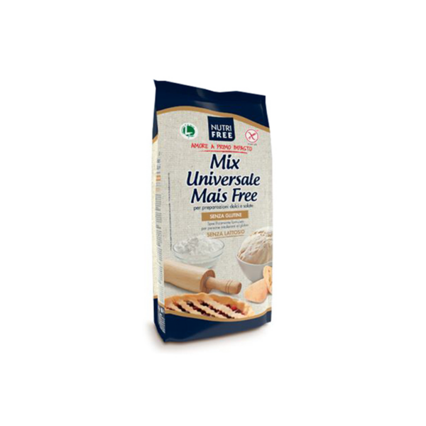 NutriFree Mix Universale Mais Free senza glutine e senza lattosio | Celiachia Milano