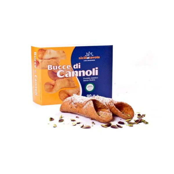 Sicilia Tavola Bucce di Cannoli senza glutine | Celiachia Milano
