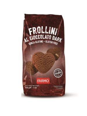 Farmo Frollini al Cioccolato Dark senza glutine | Celiachia Milano