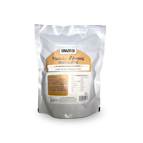 Graziosi Fiocchi D'Avena Gluten Free | Celiachia Milano