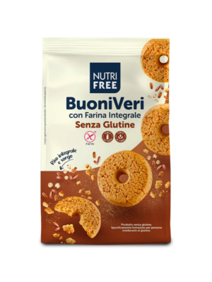 Nutri Free biscotti BuoniVeri con farina integrale senza glutine | Celiachia Milano