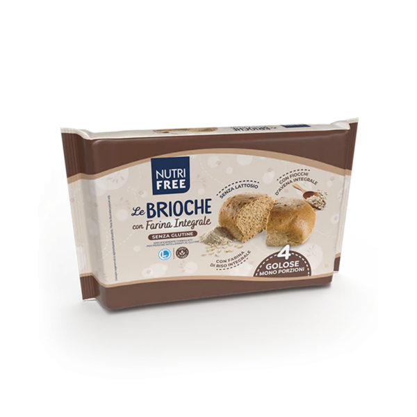 Nutri Free Le Brioche con farina integrale senza glutine | Celiachia Milano