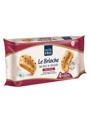 Nutri Free Le Brioche con gocce di cioccolato senza glutine | Celiachia Milano