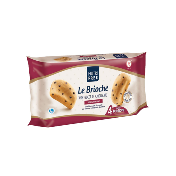 Nutri Free Le Brioche con gocce di cioccolato senza glutine | Celiachia Milano