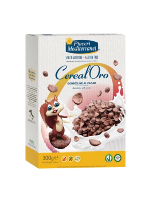 Piaceri Mediterranei Cereal Oro Gondoline al Cacao senza glutine | Celiachia Milano