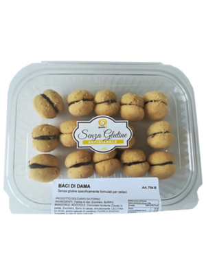Gusto senza glutine Artigianale Baci di Dama | Celiachia Milano