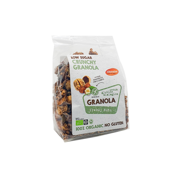 Liberaire Crunchy Granarola Frenzy Nuts | Celiachia Milano