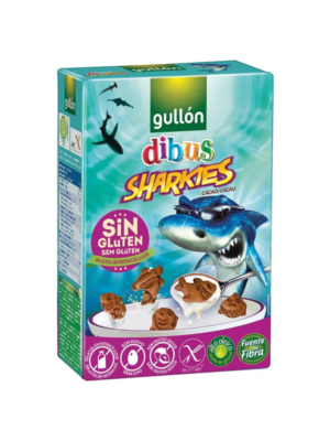 Gullon Biscotti Sharkies cacao senza glutine | Celiachia Milano