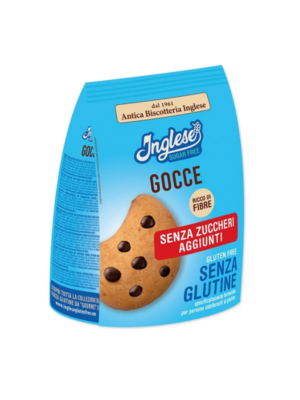 Inglese Gocce con cioccolato senza glutine | Celiachia Milano