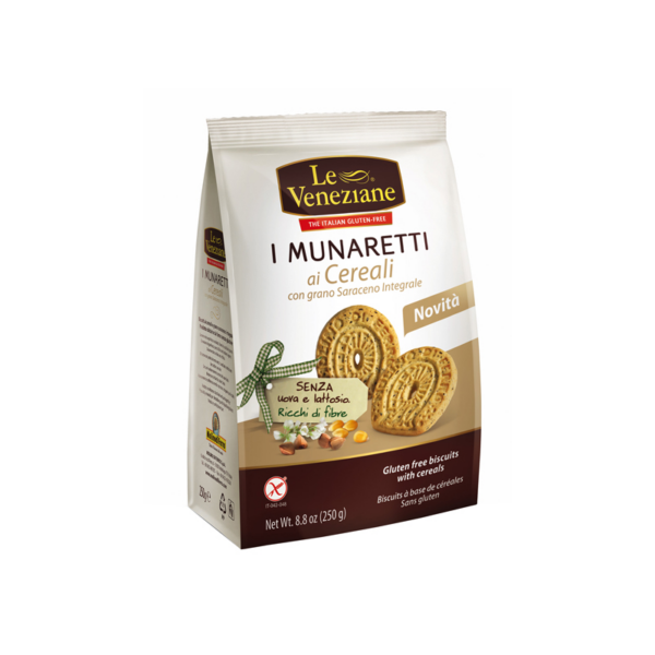 Le Veneziane I Munaretti ai cereali con grano saraceno Integrale senza glutine | Celiachia Milano