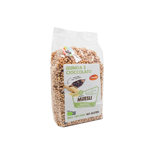 Liberaire Muesli Quinoa e Cioccolato | Celiachia Milano